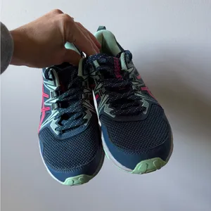 ASICS Sneakers Gel Venture 8 Hiking Running Trail Shoes Mint Blue Green Pink 6.5 thumbnail 7