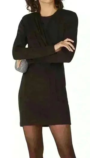 Ronny Kobo $498 LBD Mini Black Dress Punk Rock Festival Long Sleeve‎ Cocktail thumbnail 1