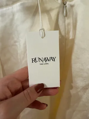 RUNAWAY THE LABEL Havana Ivory Mini Dress thumbnail 4
