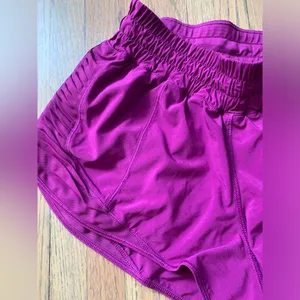 Lululemon purple shorts 6 thumbnail 4