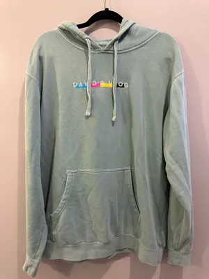 Independent Trading Co Vlog Squad David’s Vlogs Embroidered Hoodie thumbnail 1