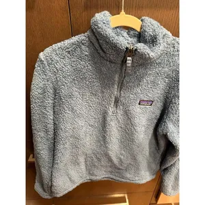 Patagonia‎ Women's Los Gatos 1/4-Zip Fleece blue women's medium thumbnail 2