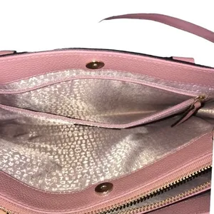 Kate Spade Mulberry Street Lise Satchel Rose Leather Convertible Crossbody Bag thumbnail 9