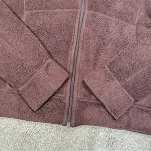 Patagonia Women’s Plush Synchilla Hoody Full Zip Longsleeve in Brown Size M thumbnail 5