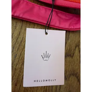 HELLO MOLLY MIAMI SUNSET STRIP CROP TOP PINK SIZE MED New thumbnail 4