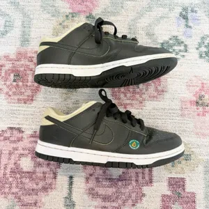 Nike Womens Dunk Low LX Avocado Shoes Size 5.5 DM7606 300 Black Green EUC thumbnail 3