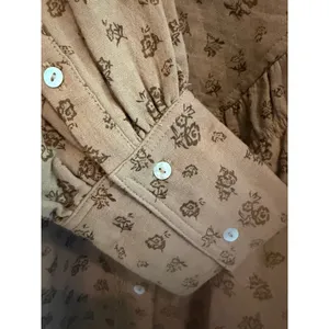 Easel Oversized Floral Print Button Down Shirt Size S thumbnail 5