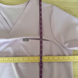 Figs 3XL NEW Catarina Top Lavender Dew Pastel Classic Minimal Spring lilac thumbnail 5