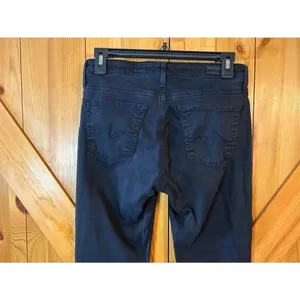 AG Adriano Goldschmied Black Stevie Ankle Slim Straight Ankle Jeans Size 26R (89 thumbnail 5