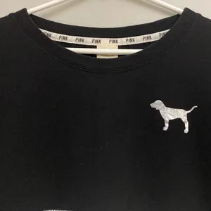 PINK by Victoria’s Secret black and cream pullover size M thumbnail 2