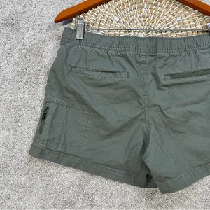 Vuori Women's Ripstop Climber Shorts 3" Mid Rise Outdoor in Green Size L thumbnail 7