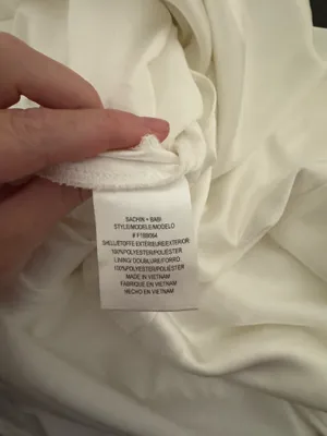Sachin & Babi Aubrey Strapless Dress White Satin thumbnail 6