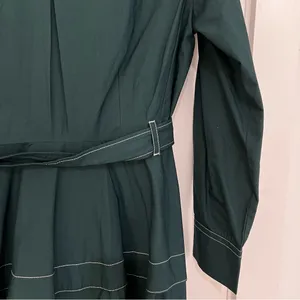 Anthropologie Long Sleeve Belted Front Midi Dress with Zipper thumbnail 12
