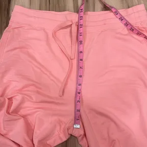 NWT Fabletics Luxe Terry Joggers- Pink Dust thumbnail 7