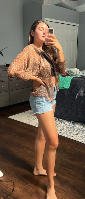Brown floral Kimono Size M thumbnail 13