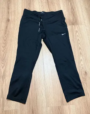 Nike Black Women's‎ Athletic Capris with Swoosh thumbnail 1