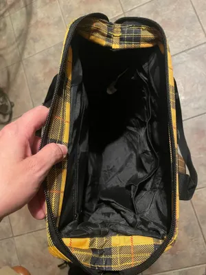 Dickies Yellow Plaid Backpack thumbnail 5
