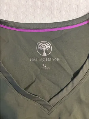 Healing Hands Scrub Top Women’s XL thumbnail 2