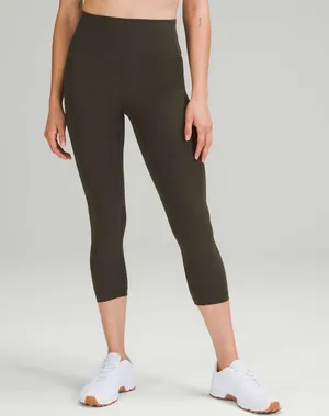 Lululemon All the Right Places High- Rise Crop 23" Dark Olive 6 thumbnail 6