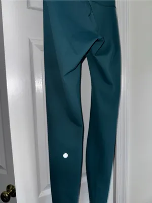 Lululemon Wunder Train High Rise 28” Leggings Green Size 4 thumbnail 3