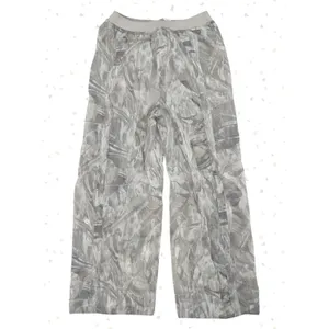 Lululemon Gray Breezy Pant Lightweight Woven Snap Leg Super Hi Rise Size S NEW thumbnail 2