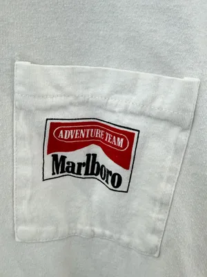 Vintage 90's Marlboro Miles Adventure Team Rafting Adult XL T-Shirt Made USA thumbnail 4