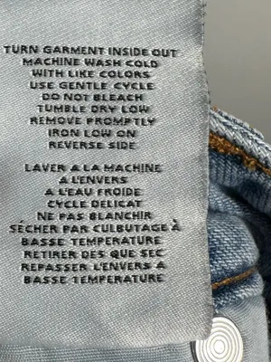 OAT New York Cloud Luxe Denim Wide Leg Jeans Light Wash‎ High Rise Women’s 6/28 thumbnail 10