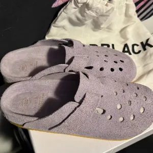•NEW• BRANDBLACK Suede Clogs Slides Lavender Purple Men’s Size 8 thumbnail 7