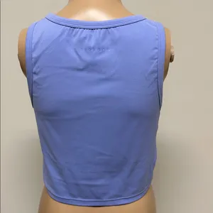 NWOT PARAGON RECSTRETCH Athletic Bra Crop Top in periwinkle size 2XL thumbnail 4
