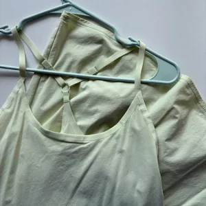 Outdoor Voices Green Romper Dress Sleeveless‎ Mini Dress Casual Summer Dress thumbnail 3