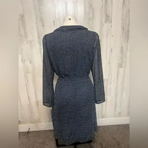 Navy blue dress Blue Size L thumbnail 4