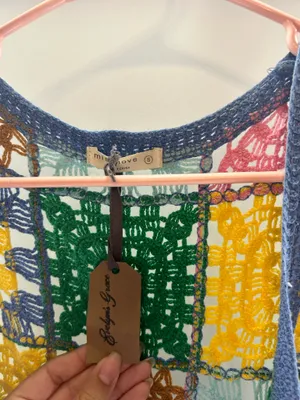 Boutique Crochet Vest Top thumbnail 4