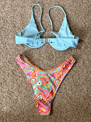 Bikini Set Blue Size XS thumbnail 2