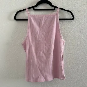 Free People Ribbed Mia Tank Top in Rose Size Medium thumbnail 2