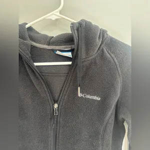 Columbia zip up polar fleece jacket with hood fleece women’s medium thumbnail 5
