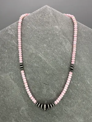 Handmade 15” Navajo Style Sterling Silver Saucers Choker thumbnail 8