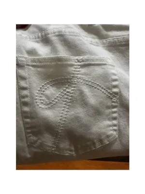 Thalia Sodi White Straight Leg Jeans 20W thumbnail 8