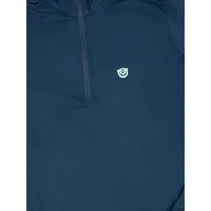 Nike Golf Dri-Fit 1/4 Zip‎ Pullover M Black Owl Logo Tour Performance Shirt thumbnail 2