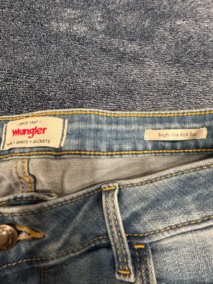 Wrangler High-Rise Kick Flare Jeans thumbnail 3