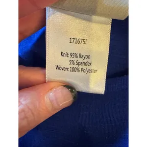 Anthropologie Dolan Left Coast Dress Women Small Blue High Low Tunic Preppy‎ thumbnail 8