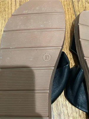 Corkys Twisted Double Strap Slide Sandals Black Womens Size 10 Casual Comfort thumbnail 8