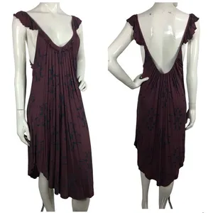 Free People Drifter Dress Ruffle Straps L thumbnail 2