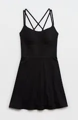 Black Aerie Athletic Dress Offline thumbnail 1