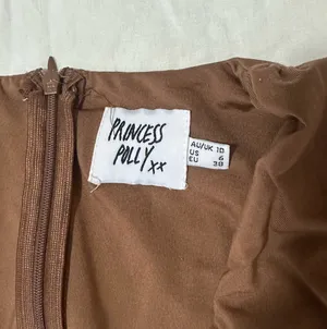 Princess Polly Brown Bodysuit Long Sleeve thumbnail 3