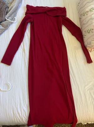 Red Universal Thread Dress Midi Sweater thumbnail 2