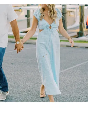 Free People Extra Dose Midi Dress Size XS thumbnail 2