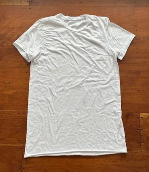 White Perfect White Tee from Perfect White Tee w/ Raw Hem PerfectWhiteTee thumbnail 1