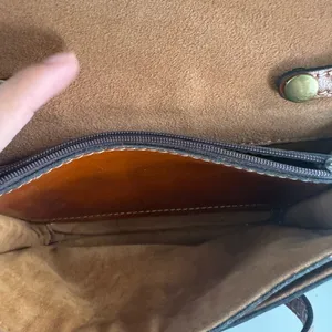 Patricia Nash Brown Leather Crossbody Bag with Buckle Detail thumbnail 6