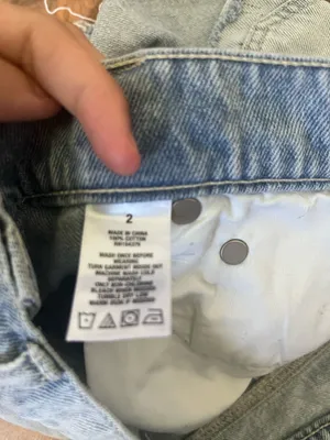 Aeropostale Jean Shorts Ripped thumbnail 3