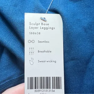Sweaty Betty Sculpt Base Layer 7/8 Leggings in Deep Blue - XS - NWT thumbnail 9